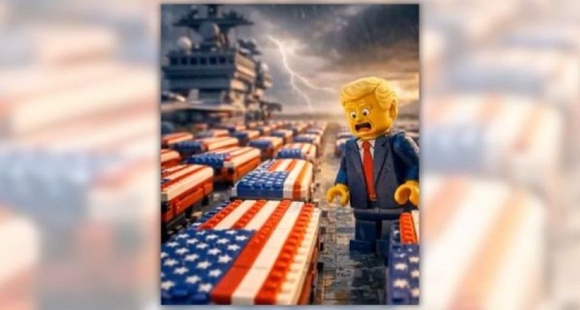 Lego tarzı çizgi filmde Donald Trump’a gönderme