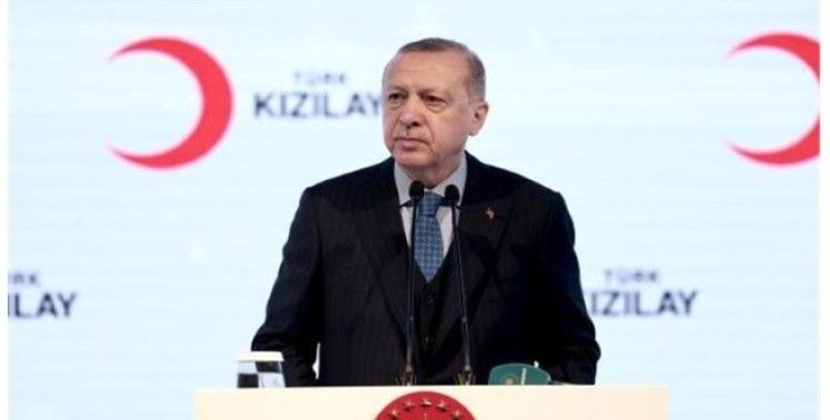 Cumhurbaşkanı Erdoğan: Gazze'de Kızılay 26 bin tonu aşkın insani yardımı bölgeye ulaştırdı