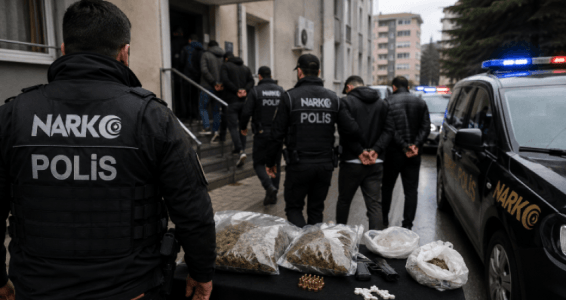 Kayseri merkezli uyuşturucu operasyonu: 221 şüpheli yakalandı