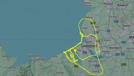 Pilot test uçuşunda gökyüzüne "Sıkıldım" yazdı