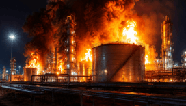 Ukrayna, Rusya'daki ihracat terminali ve petrol tesislerini vurduğunu açıkladı