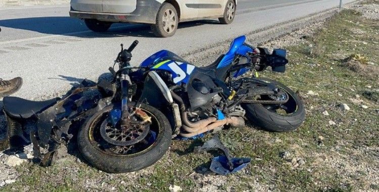 Ünlü iş insanı motosikletiyle kaza yaptı: Acil ameliyata alındı
