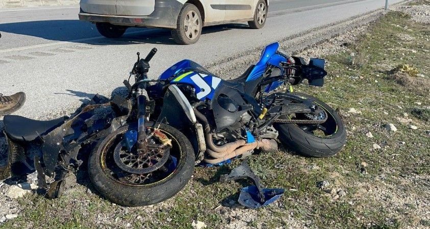 Ünlü iş insanı motosikletiyle kaza yaptı: Acil ameliyata alındı