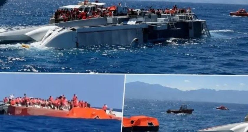 Girne feribot kazasında son durum: Kayıp sayısı 20'ye yükseldi