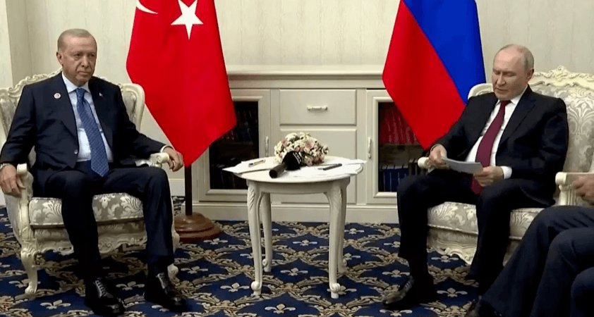 Bişkek'te Putin-Erdoğan görüşmesi başladı