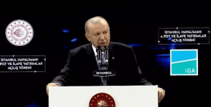 Cumhurbaşkanı Erdoğan: Uçak olmaz burada dedikleri İstanbul Havalimanı rekordan rekora koşuyor