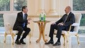İsrail Cumhurbaşkanı Herzog, Bakü'de Aliyev ile görüştü